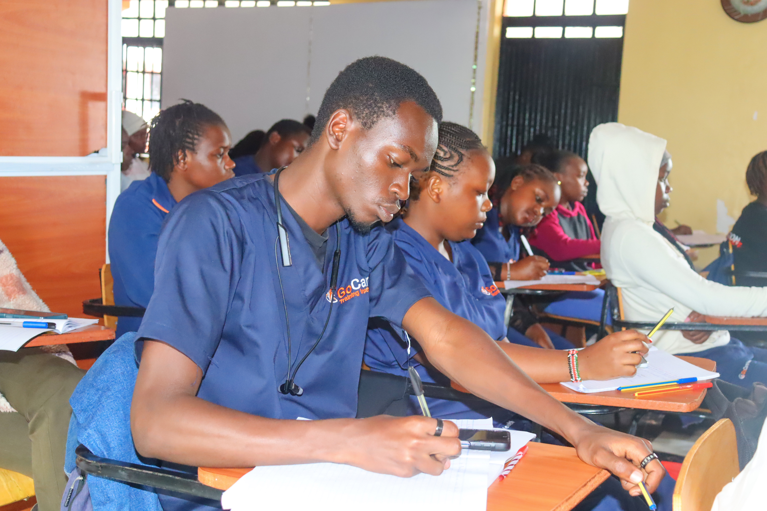 GoCare students in medical training