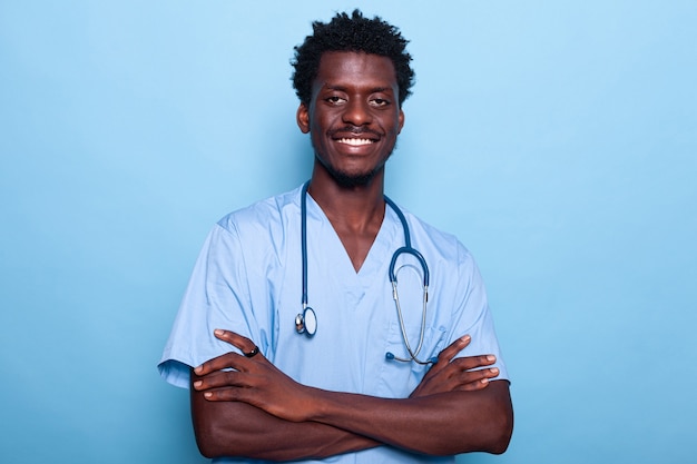 Black healthcare professional